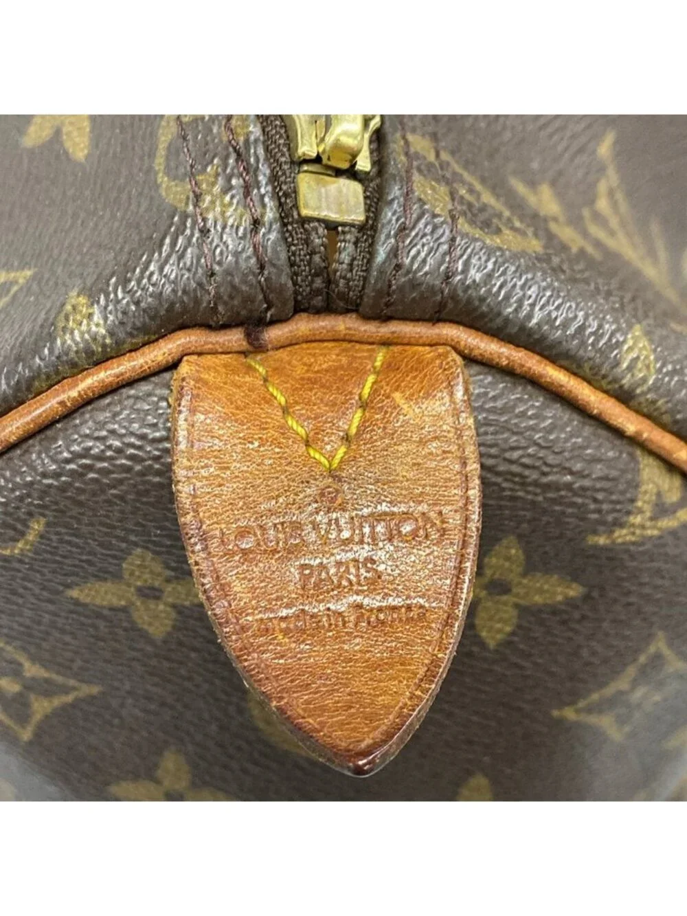 Louis Vuitton Handbag Monogram Speedy 35
